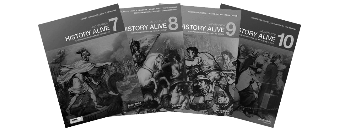 Jacaranda History Alive Australian Curriculum series of books
