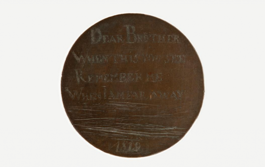 a convict's love token for his brother